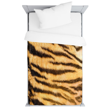 Wild Feline  Textured Fur Toddler Duvet