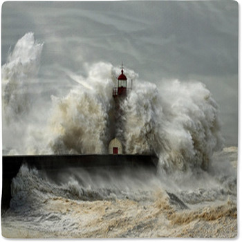 Windy Coast Baby Blanket