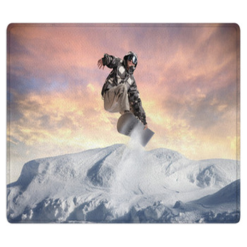 Winter Acrobatics Area Rug
