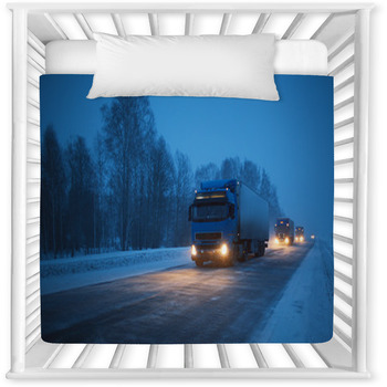 Winter Freight Baby Crib Comforter