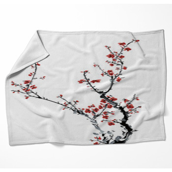 Winter Sweet Woven Throw Blanket
