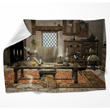 Wizard Room Woven Throw Blanket