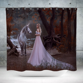 Princess cheap shower curtain