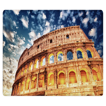 Wonderful View Of Colosseum In All Its Area Rug