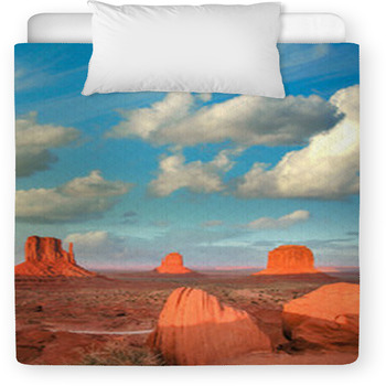 Wonderful View Of Famous Buttes Of Toddler Comforter