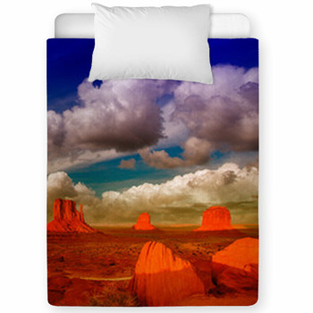 Wonderful View Of Famous Buttes Of Toddler Comforter