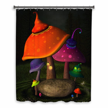 Wonderland Series - Custom Size Shower Curtain