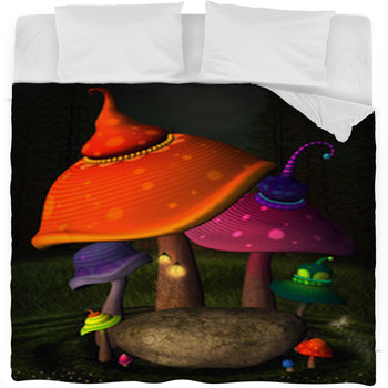 Wonderland Series - Wonderland Fleece Bed Blanket