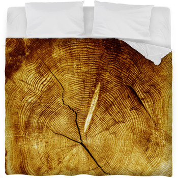 Wood Textured Background Fleece Bed Blanket