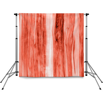 Wooden Pannels Texture Colored In Pole Pocket Backdrop