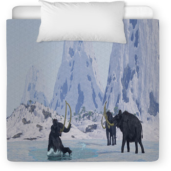 Woolly Mammoth Toddler Duvet
