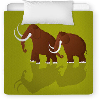 Woolly Mammoths Toddler Duvet