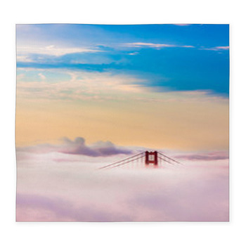 World Famous Golden Gate Bridge In  Custom Size Floor Mat