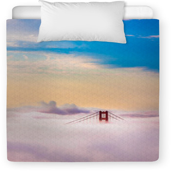 World Famous Golden Gate Bridge In Toddler Comforter
