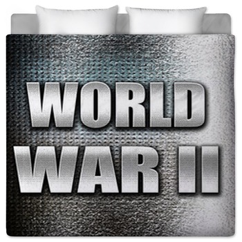 World War Two Airplane Bedding