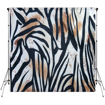 Zebra Pattern Custom Size Backdrop