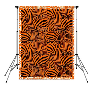 Zebra Stripes . Background. Pole Pocket Backdrop