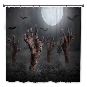 Zombie Bath Decor