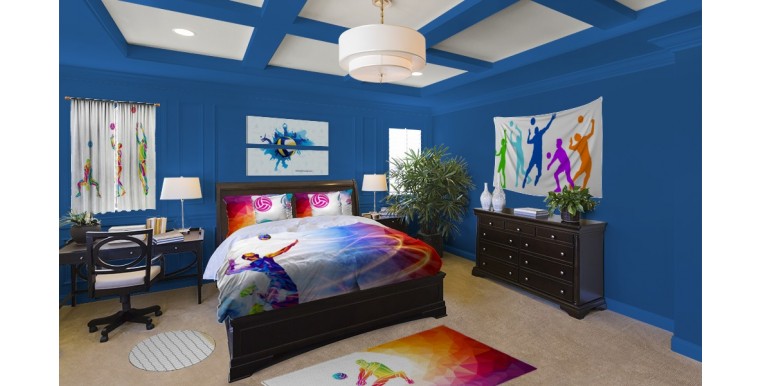 Volleyball Comforters, Duvets, Sheets & Sets Custom Volleyball Comforters, Duvets, Sheets & Sets Custom
