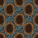 Dark Spotted Pattern Shower Curtain